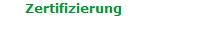 Zertifizierung